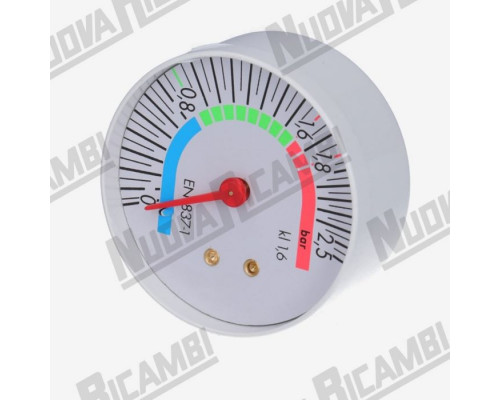 Манометр бойлера кавомашини - Ø 57 мм, 0-2,5 бар, 1/8M - Cimbali