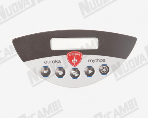 Стікер з кнопками панелі керування кавомолки - Mythos Eureka