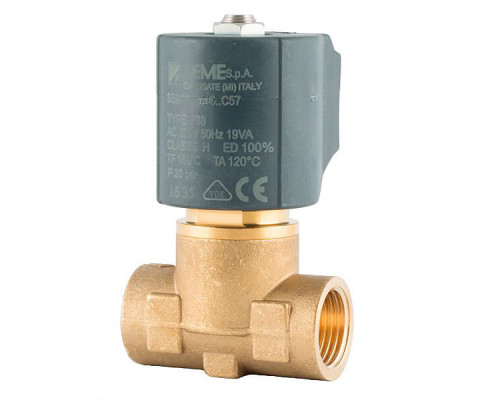 Клапан електромагнітний CEME 8324 1/2 (220V, нормально закритий)