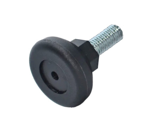 Ніжка регульована D40 M10x55 чорна (до 170 кг)