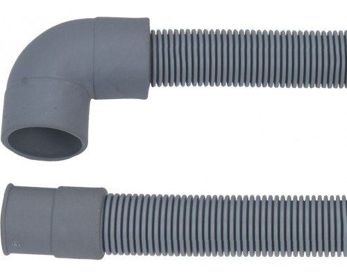 Зливний шланг для посудомийних машин 1,5 м (кутовий)